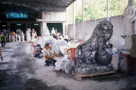 Repro classical statuary to your heart's desire from the Marble Mountains near Hoi An in Vietnam